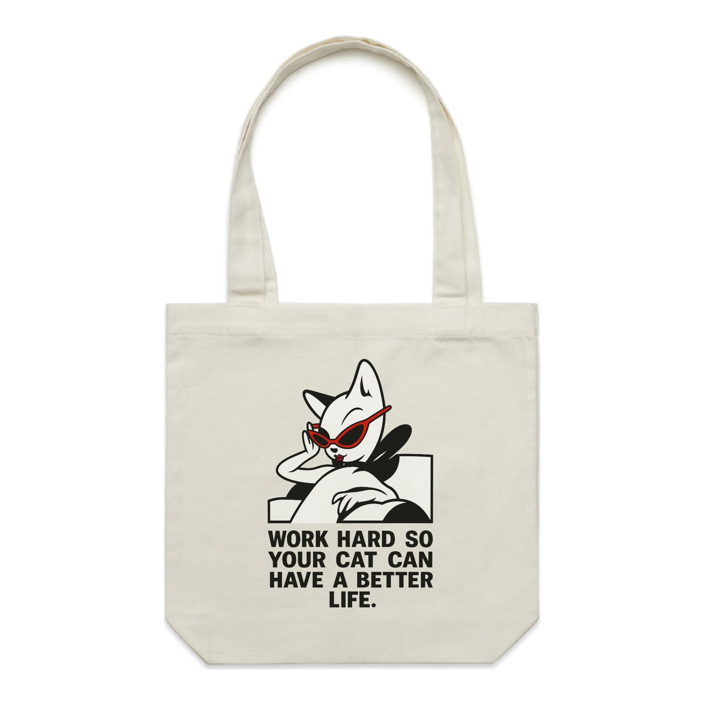 Better Life – Cat Boss Tote Bag