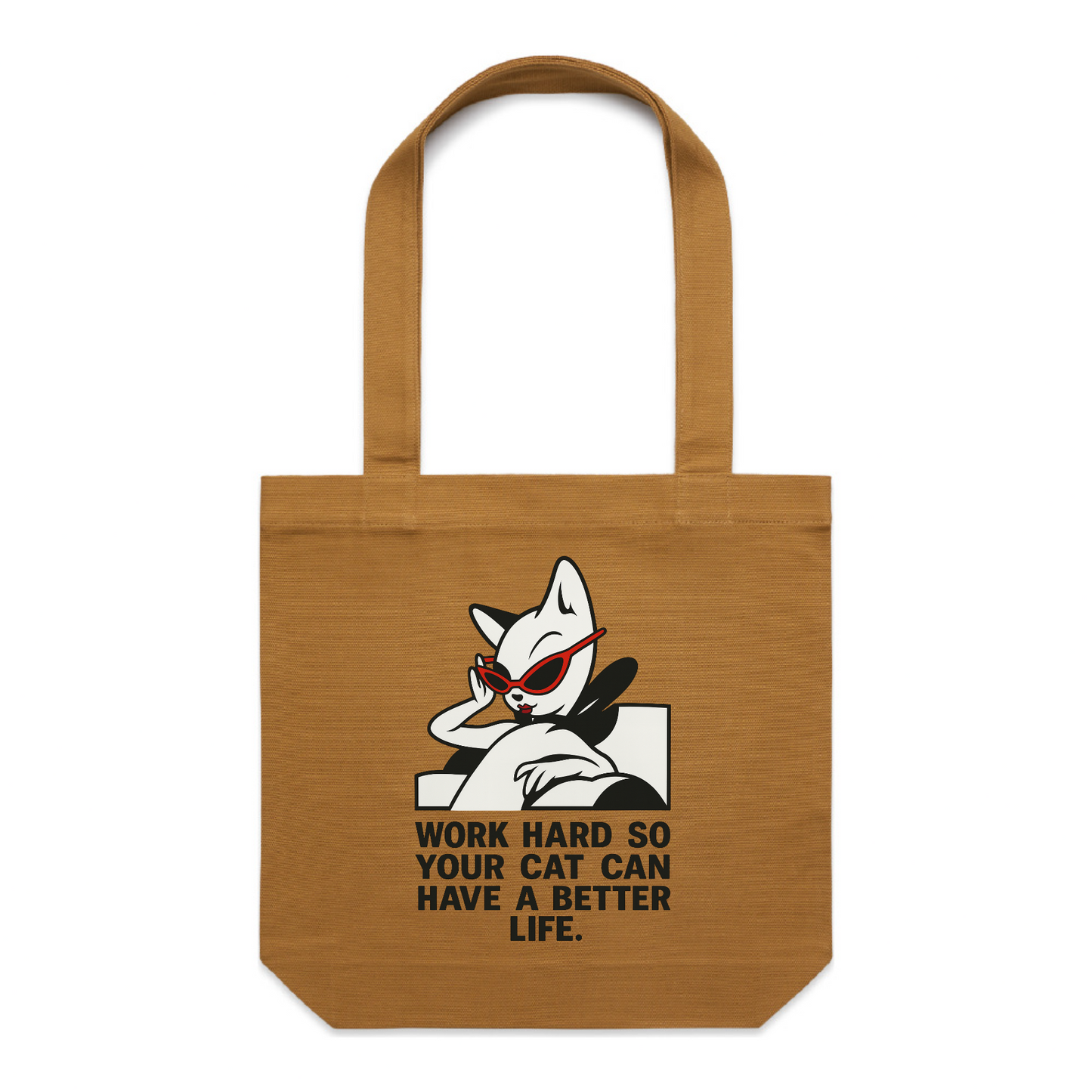 Better Life – Cat Boss Tote Bag