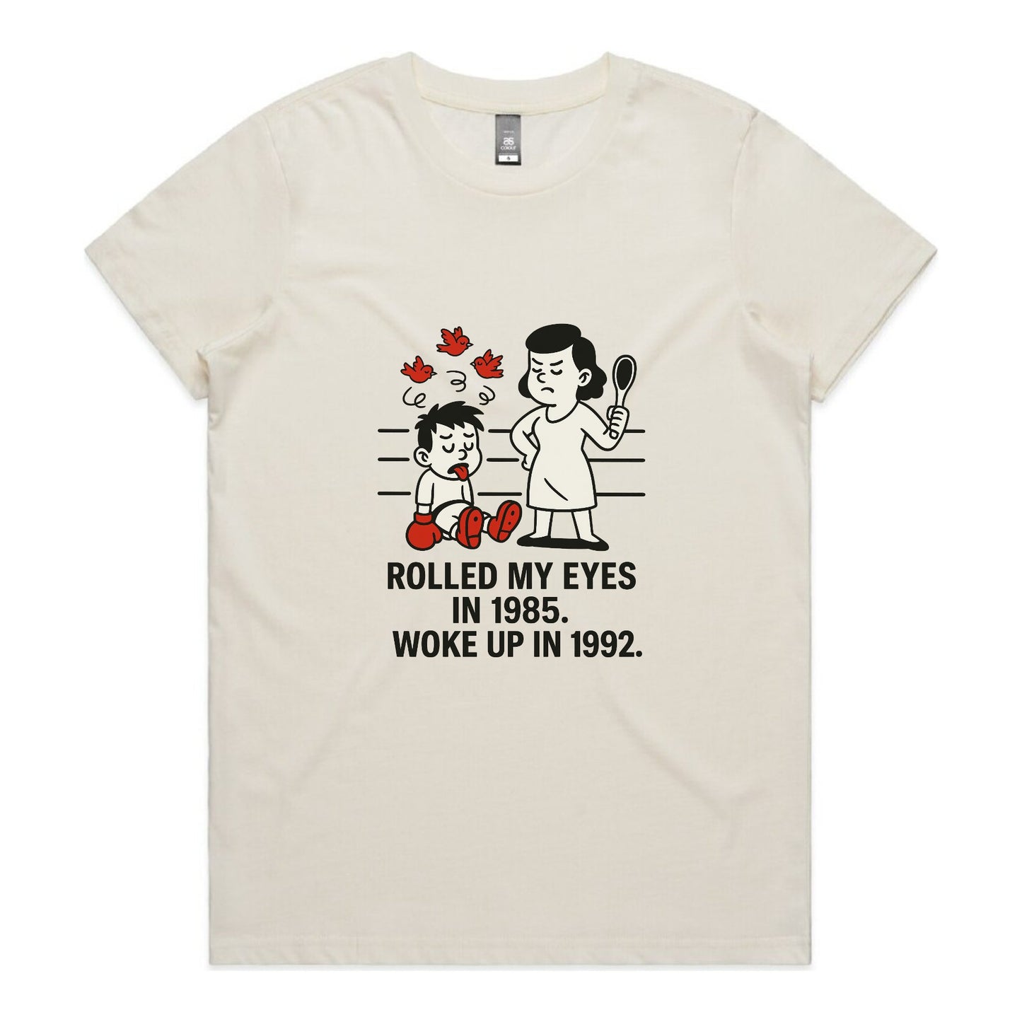 Rolled My Eyes in 1985 – Retro Discipline Tee