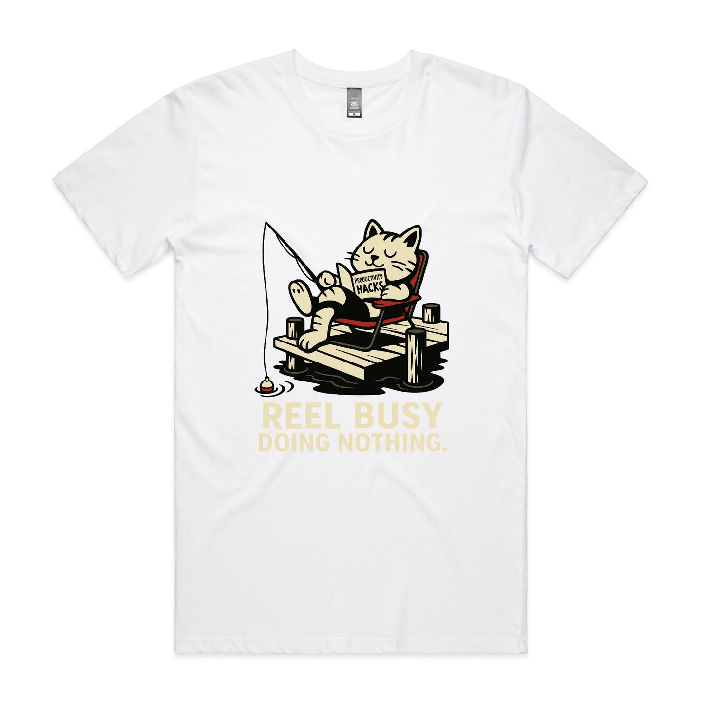 Reel Busy Doing Nothing – Cat Fishing Tee