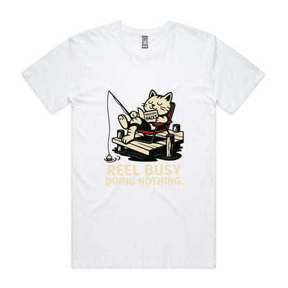 Reel Busy Doing Nothing – Cat Fishing Tee