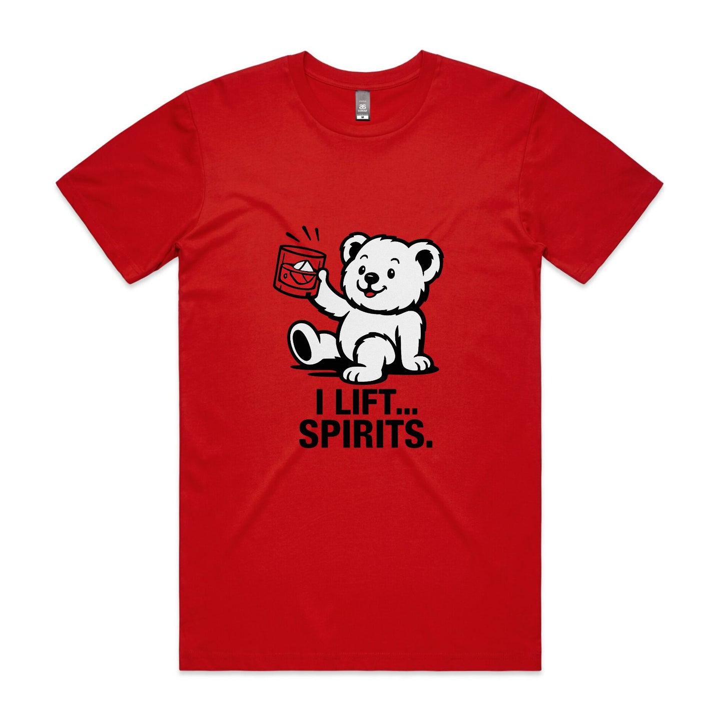 I Lift… Spirits. – Whiskey Bear Tee