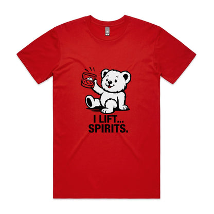 I Lift… Spirits. – Whiskey Bear Tee