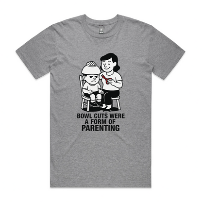 Bowl Cuts Were a Form of Parenting – Retro Discipline Tee