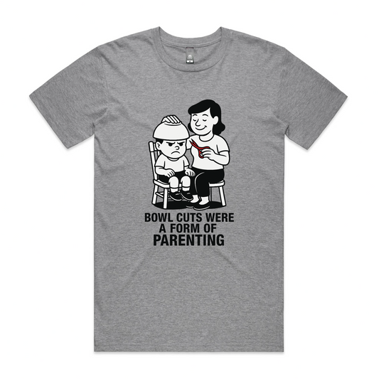 Bowl Cuts Were a Form of Parenting – Retro Discipline Tee