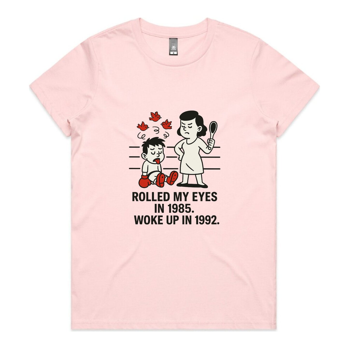Rolled My Eyes in 1985 – Retro Discipline Tee