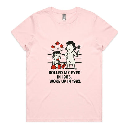 Rolled My Eyes in 1985 – Retro Discipline Tee