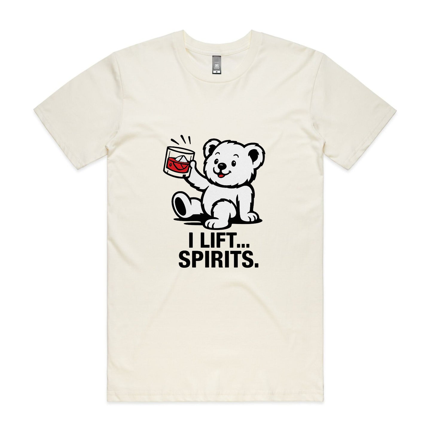 I Lift… Spirits. – Whiskey Bear Tee