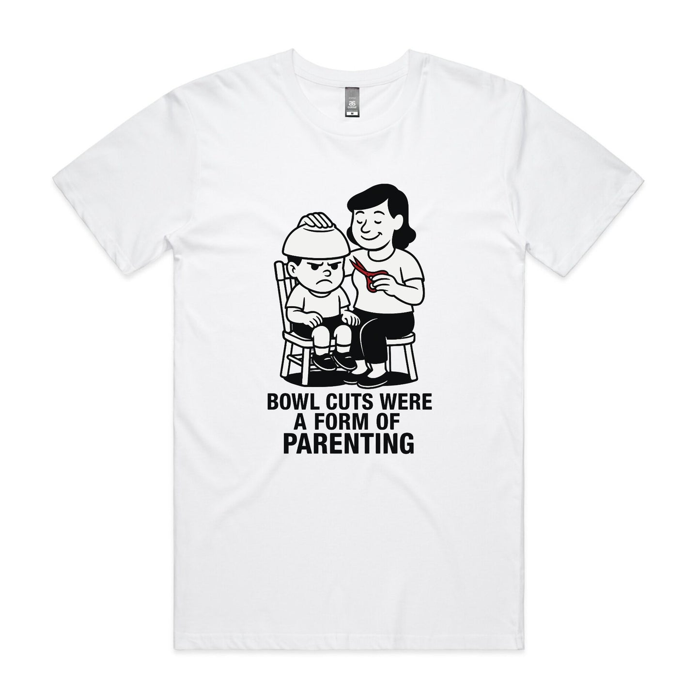 Bowl Cuts Were a Form of Parenting – Retro Discipline Tee