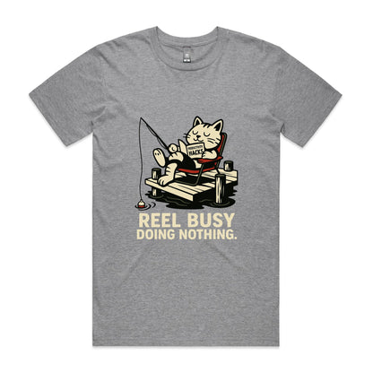 Reel Busy Doing Nothing – Cat Fishing Tee