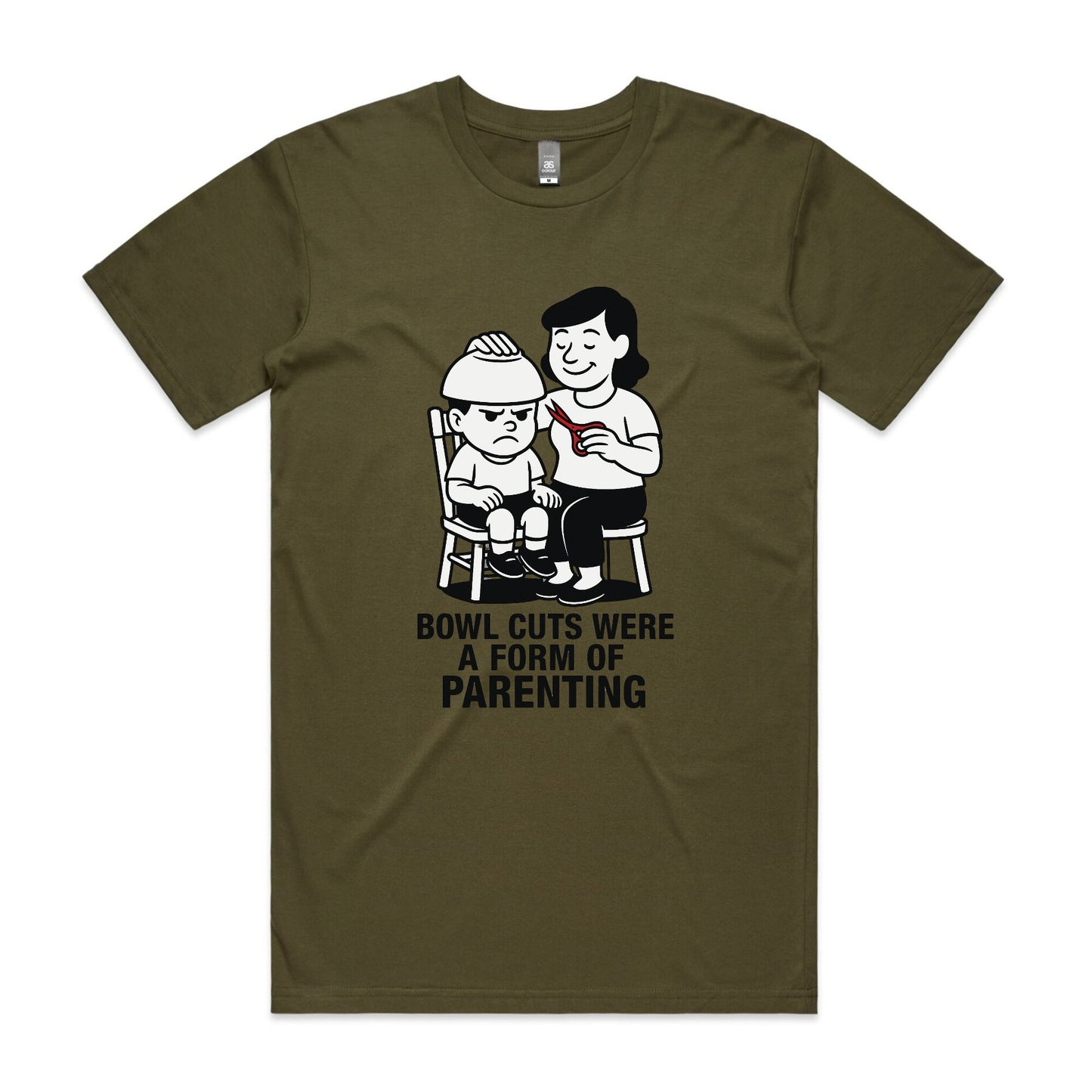 Bowl Cuts Were a Form of Parenting – Retro Discipline Tee