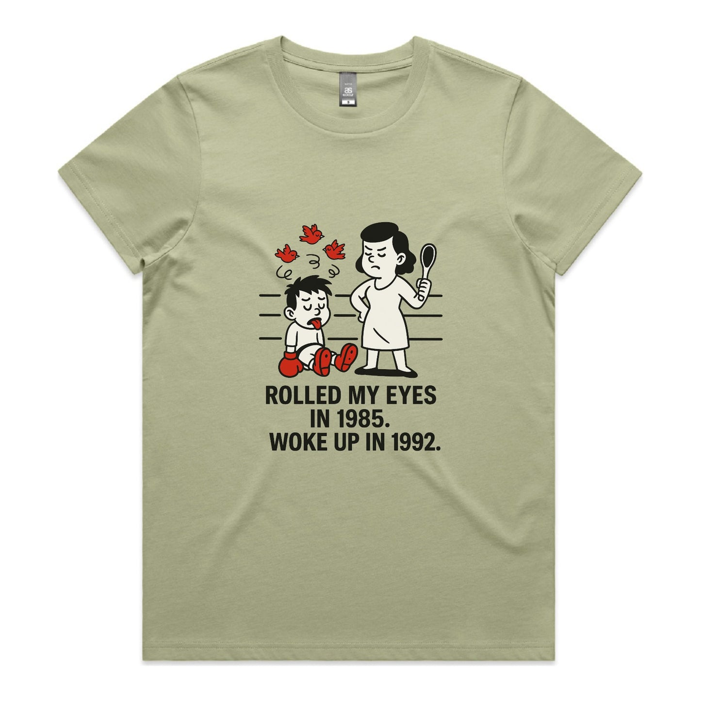Rolled My Eyes in 1985 – Retro Discipline Tee