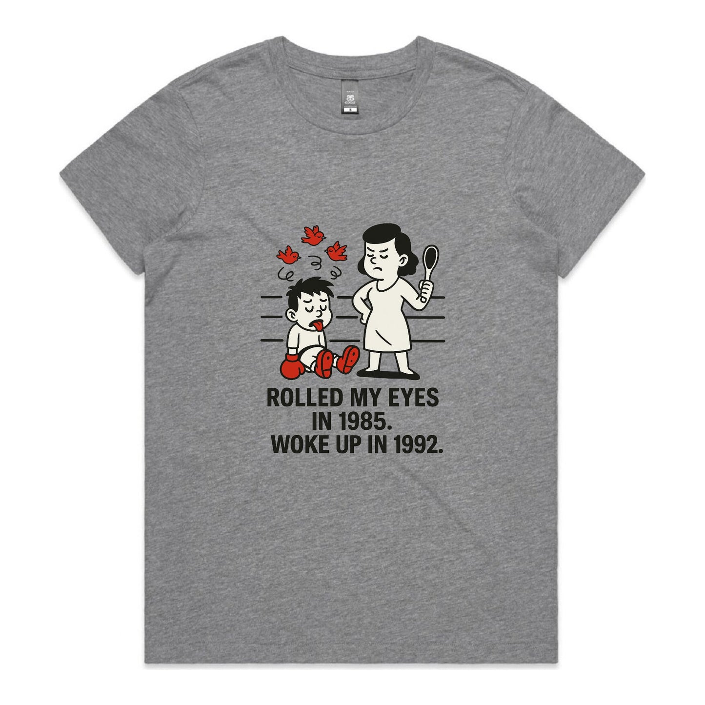 Rolled My Eyes in 1985 – Retro Discipline Tee