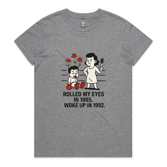 Rolled My Eyes in 1985 – Retro Discipline Tee