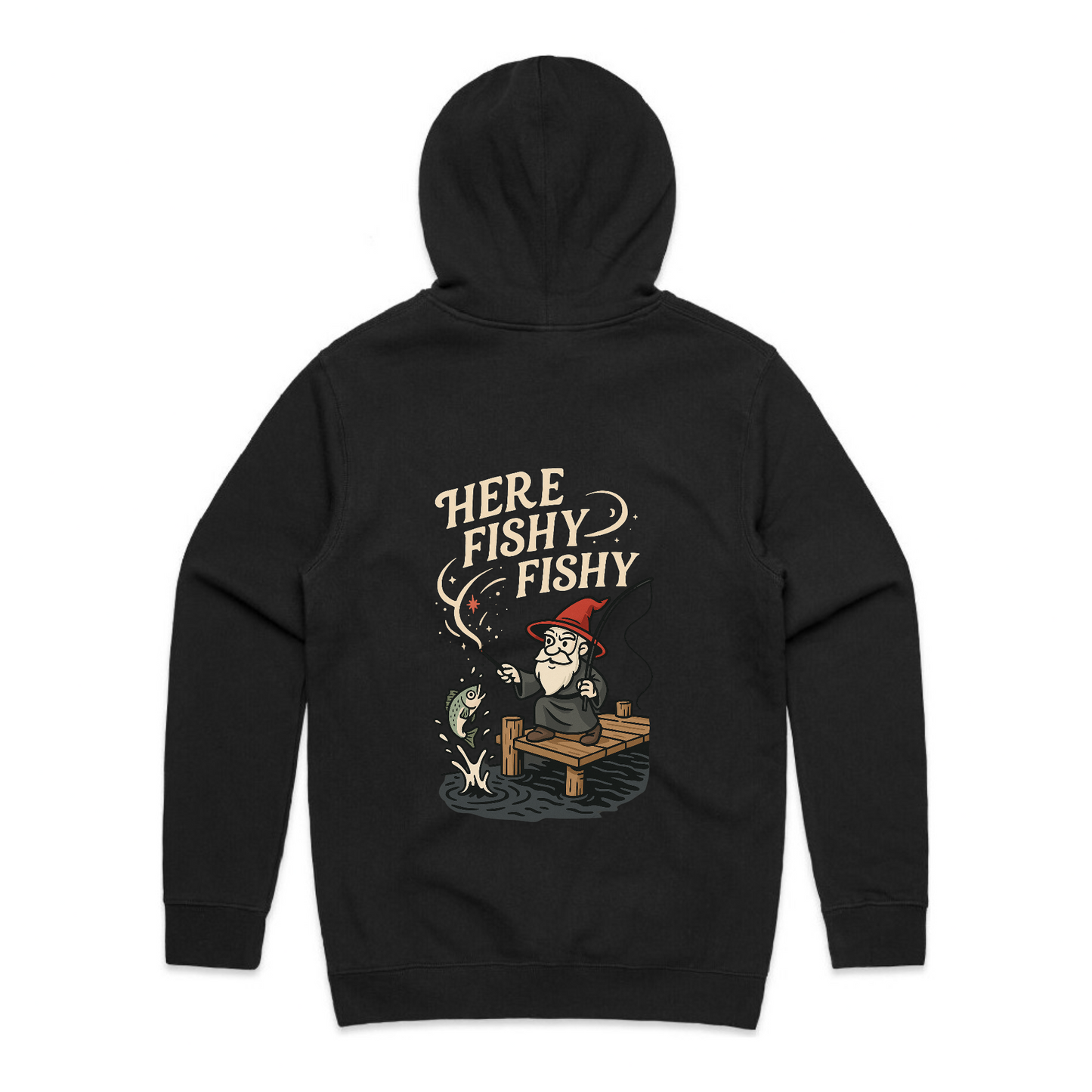 Fishing or Sorcery? – Wizard Hoodie