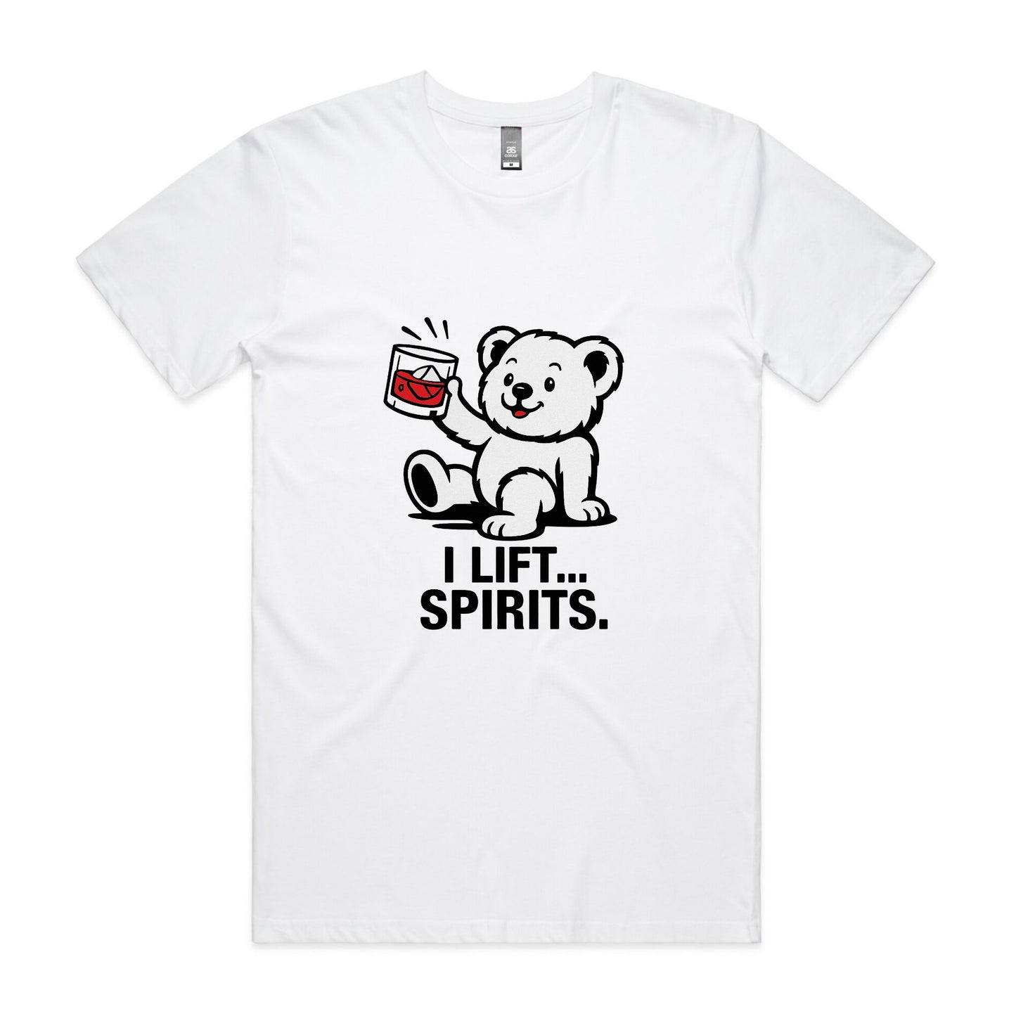 I Lift… Spirits. – Whiskey Bear Tee