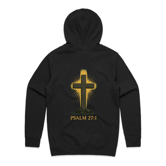 Psalm 27:1 – Fearless Light Hoodie