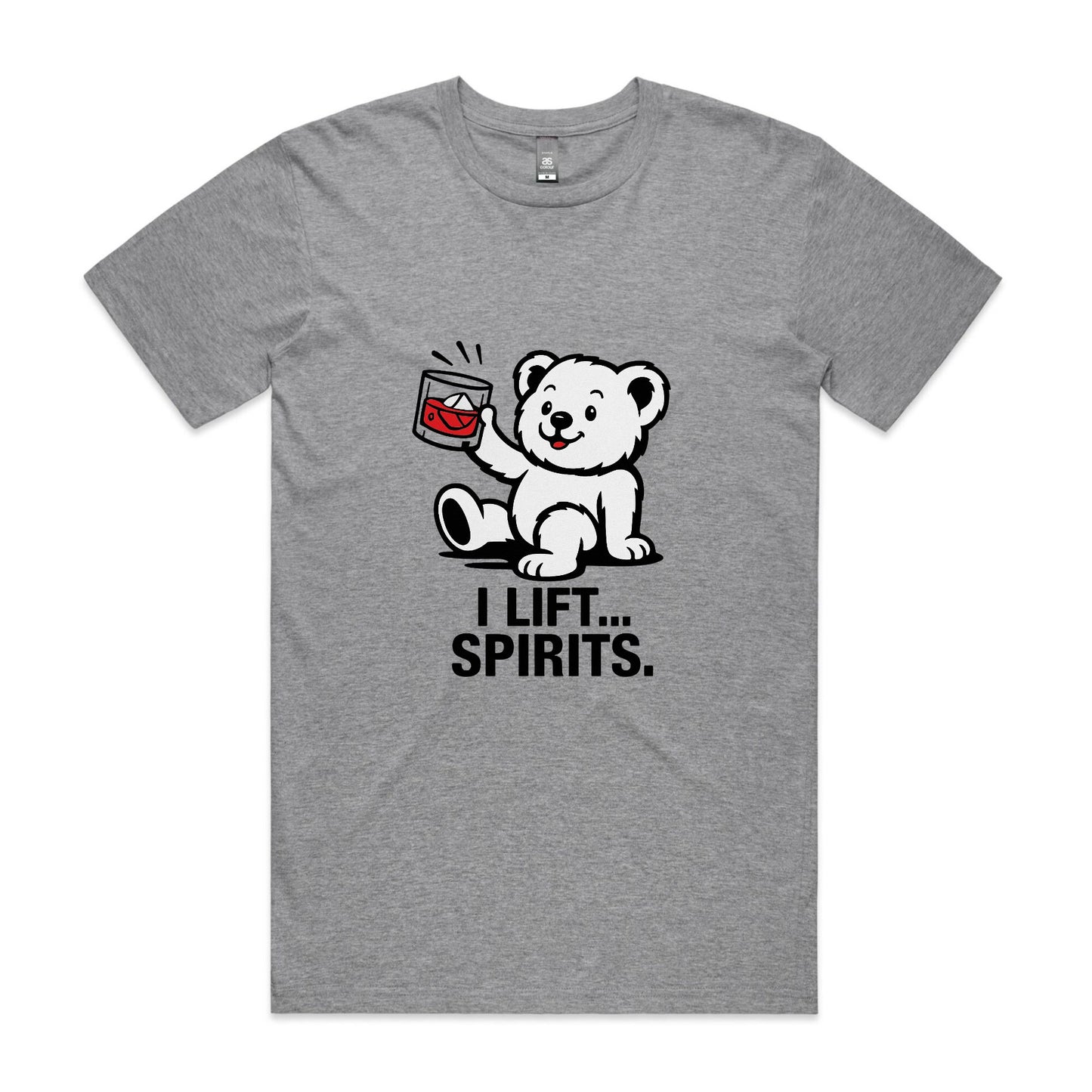 I Lift… Spirits. – Whiskey Bear Tee