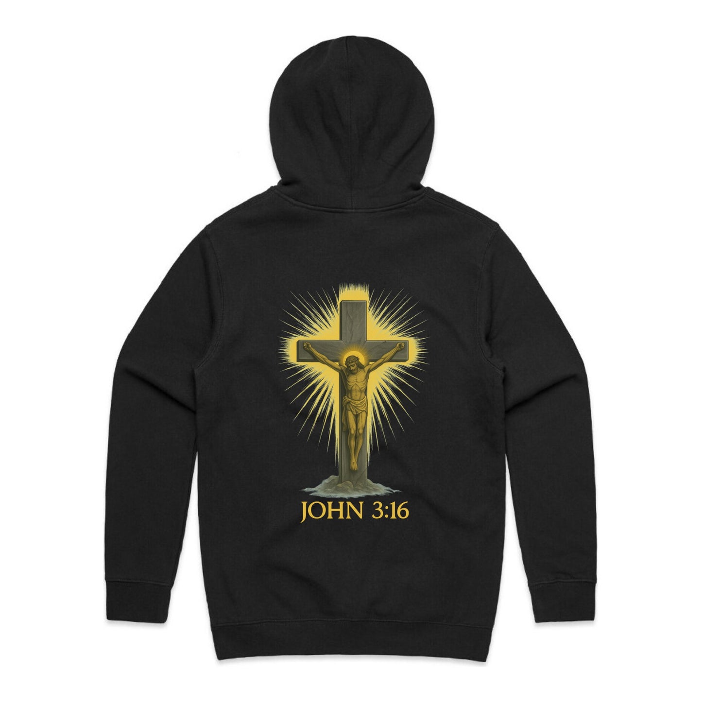 John 3:16 – Redeemed by Love Hoodie