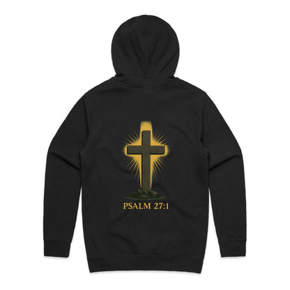 Psalm 27:1 – Fearless Light Hoodie
